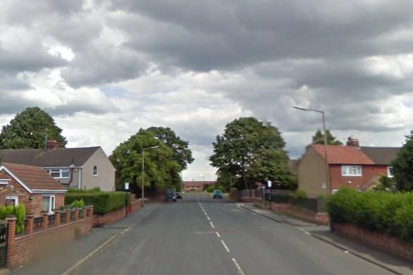 Scarborough Lane in New Rossington is on the list.