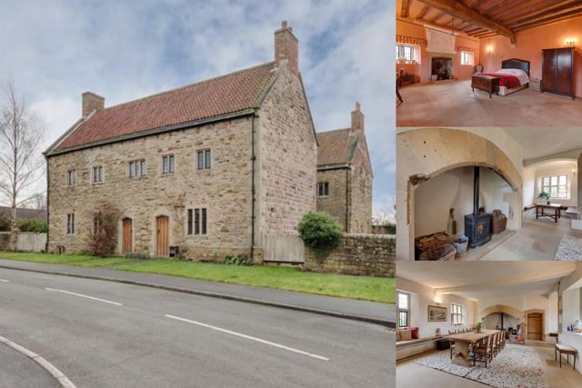 Barlborough Old Hall is an five bedroom home which is also steeped in history.