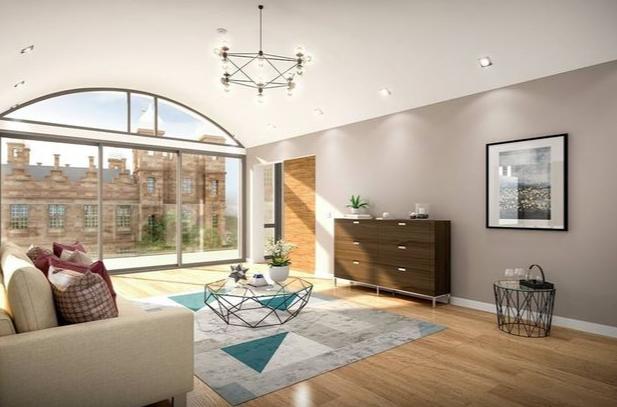 This amazing penthouse comes with three en suite bedrooms, one of which benefits from a walk in wardrobe, lift access and a quiet study, all situated in the capital of Scotland. Available for offers over 1,750,000 GBP by Cala Homes