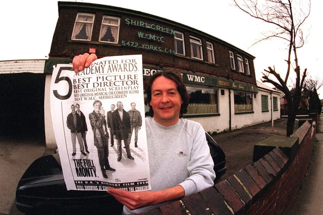 Terry Green, club secretary at Shiregreen Working Men's Club, where The Full Monty was filmed