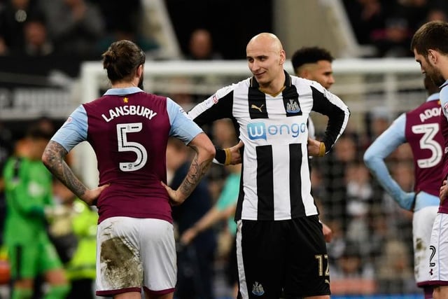 A 2-0 victory in the Championship, most remembered for Henri Lansbury's own goal, was the last time Newcastle defeated Aston Villa.
