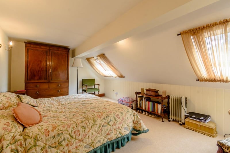 The property has six bedrooms with an en-suite to the master bedroom