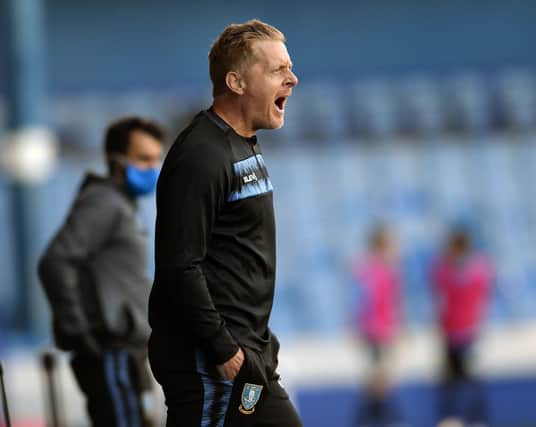 Garry Monk is epected to ring the changes in his SHeffield Wednesday line-up for the trip to Fulham tonight     Pic Steve Ellis