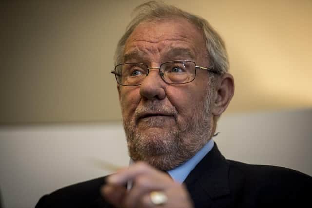 Former Sheffield MP and sports minister, Richard Caborn (photo: Lauren Hurley/PA Wire).