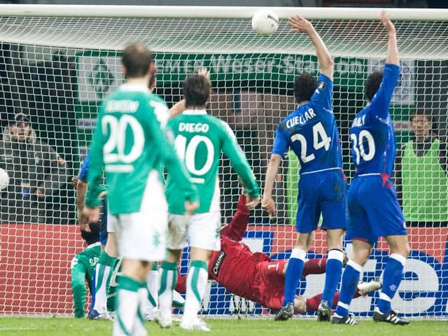 The most memorable moment for McGregor's European career - if you ask any Rangers fan - is a stunning save against Werder Bremen to deny Boubacar Sanogo late on in the UEFA Cup second leg. Though Rangers lost on the night they progressed 2-1 on aggregate - en route to the final.