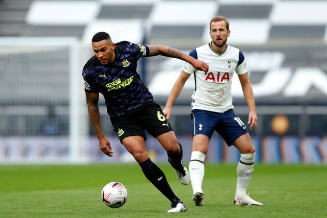 The Newcastle United skipper, when fit, is an automatic pick to play at the heart of defence. There might be better technicians within the department sitting on the bench, but Lascelles is a leader and when he's not there, United certainly miss his presence.