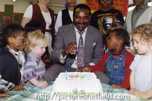 Second Year Celebrations for the Nursery, African Caribbean Centre, Wicker - April 1994.