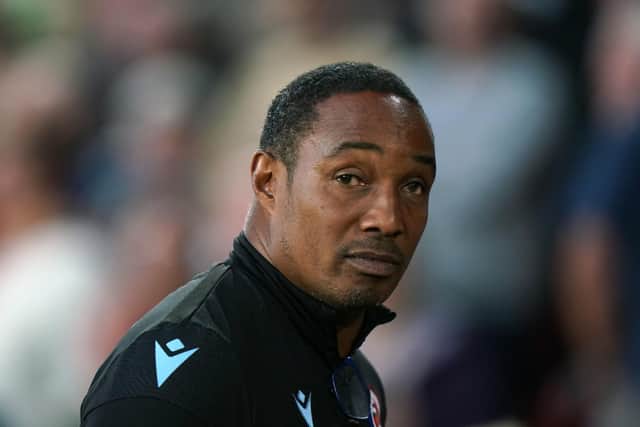 Reading manager Paul Ince during the game against Sheffield United: Tim Goode/PA Wire.