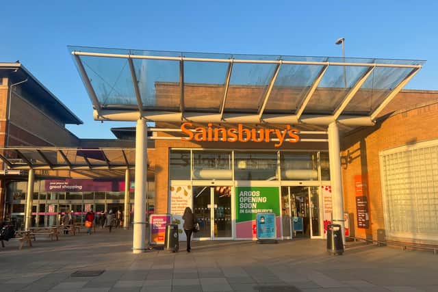 Sainsbury's store at Crystal Peaks is undergoing £3 Million Investment work.