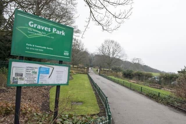 The four, aged 14 and 15, were walking through Graves Park when they were surrounded, police say.