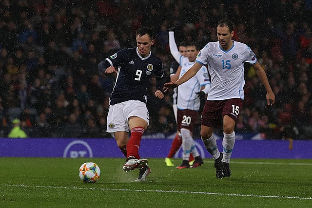Nottingham Forest are set to go head-to-head with Stoke City in the race to land Dundee United striker Lawrence Shankland, who has scored 29 goals for club and country this season. (Daily Record)