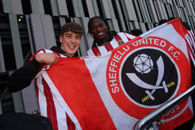 Oliver Arblaster and Jili Buyabu both enjoyed first team opportunities as Sheffield United won promotion: Paul Thomas /Sportimage