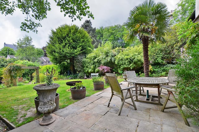 The 'magnificent, established grounds need to be seen to be fully appreciated', the estate agent says.