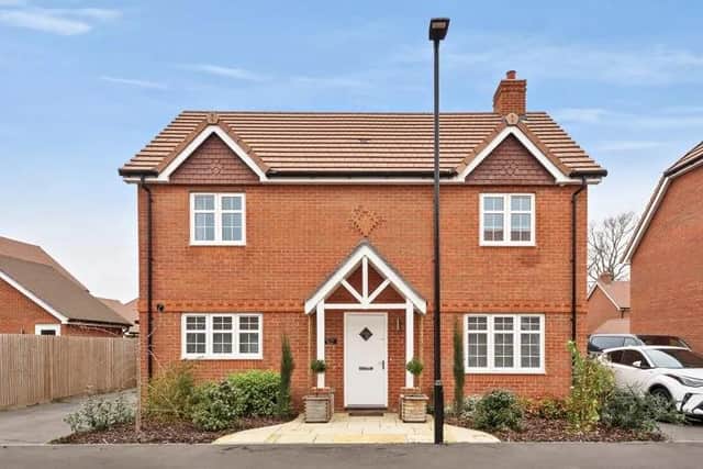 This four bed detached in West Brook View, Emsworth is on the market for £635,000. It is listed on Zoopla by Taylor Hill & Bond - Havant.