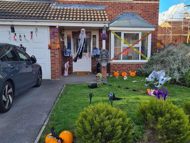 Dewberry Gardens at Forest Town - make sure you pay them a visit on Halloween!