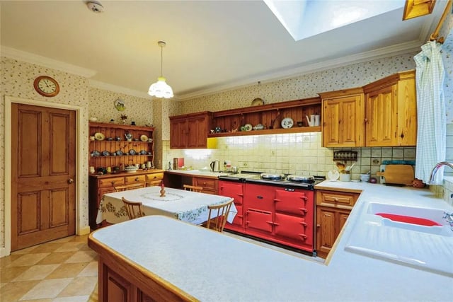 The kitchen certainly holds the character the estate agents raved about.