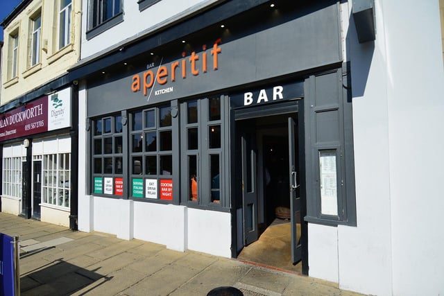 Aperitif, located on High Street West, received five stars on TripAdvisor. It ranked the number one place to visit for a spot of lunch in Sunderland.