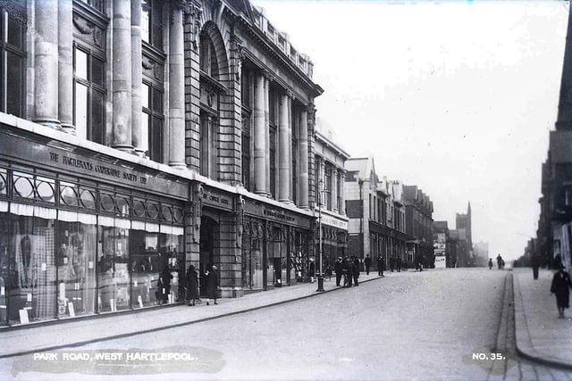 The Central Stores in Park Road. Photo: Hartlepool Library Service.