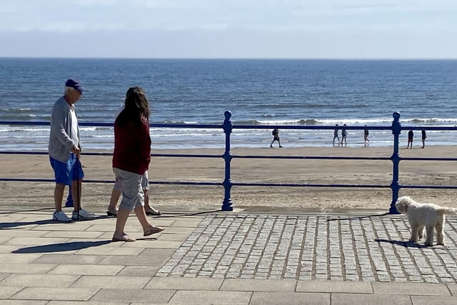 More people out and about at Seaton Carew, on the first day the government eased the lockdown allowing groups of up to six people to meet outdoors. Picture by FRANK REID