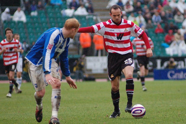 2007/08 appearances: 10. The Northern Ireland international midfielder's Rovers career never really got going and he left in January 2010 having made only 20 appearances in two years. He joined Hamilton in Scotland before returning to his native Belfast with Glentoran in 2012.