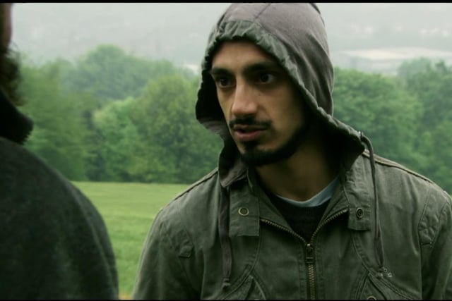 In this scene Omar comes across his brother and his friends playing football and they have a confrontation about the path that Omar is taking in his life. It was filmed in the heart of Meersbrook Park and can be found by entering the park from Lees Hall Avenue and passing Bishops House.