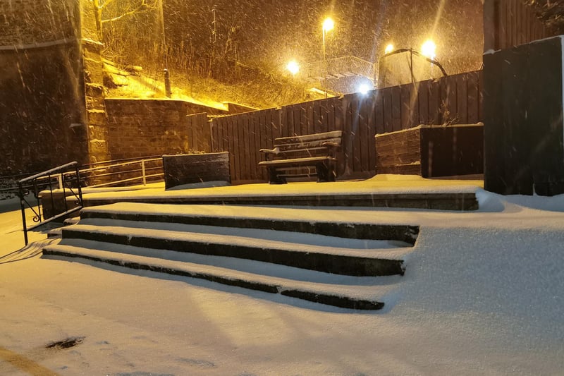 Snowy steps (Picture: Auxi Sousa)