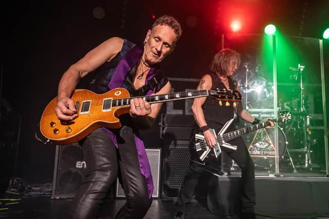 It's amazing to see Phil Collen and the boys of Def Leppard close their eyes and lose themselves in their performance.