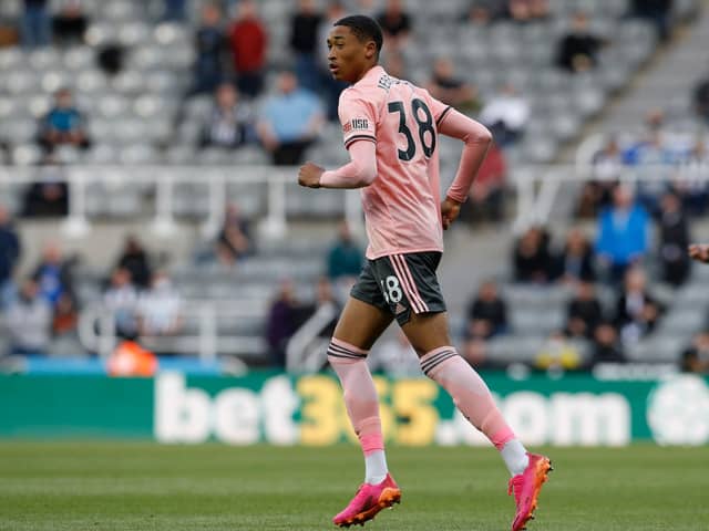 Daniel Jebbison has signed a new deal with Sheffield United: Darren Staples / Sportimage