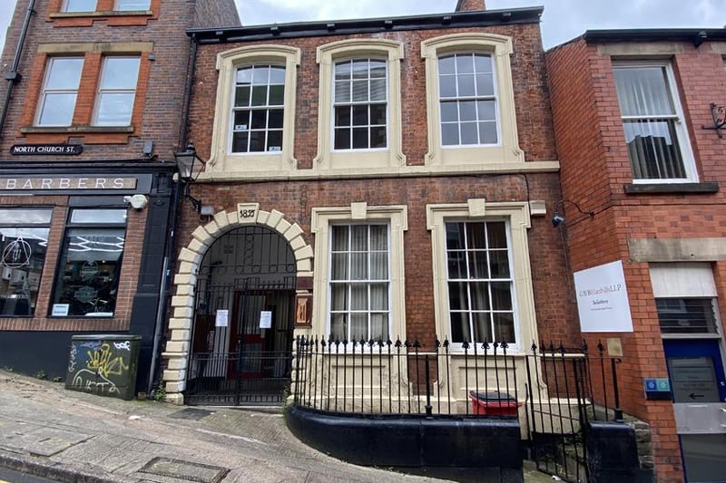 An office on North Church Street in the city centre sold for £197,000. It had a guide price of £150,000. It is described as an attractive two storey period office building located in the Cathedral Quarter and offering potential for ongoing office use or conversion to residential, subject to appropriate consents.