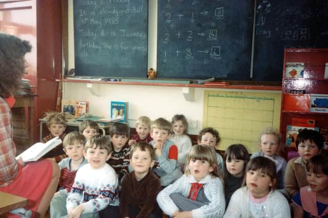 A classroom scene from 1985. Recognise anyone?