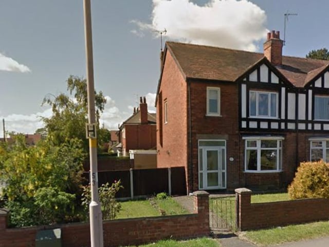 This "deceptively spacious" three bedroom house is on a corner plot and has two garages. Marketed by John Sankey on 01623 377039.