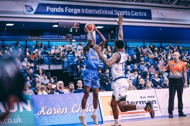 Sheffield Sharks in action by Adam Bates