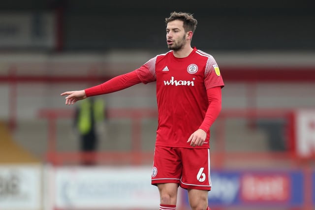 The 24-year-old, who was born in Pompey, joined Accrington in 2020. There was interest from Pompey during the summer which came to nothing, but Danny Cowley is keen to revisit the situation next year when Butcher's contract is up. After spells at Yeovil and St Johnstone, the defensive midfielder has appeared 11 times for Stanley this season, scoring three goals 
Picture: Lewis Storey/Getty Images