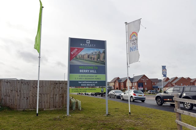 A total of 163 new homes have been occupied this year at the Lindhurst development on the southern tip of Mansfield.