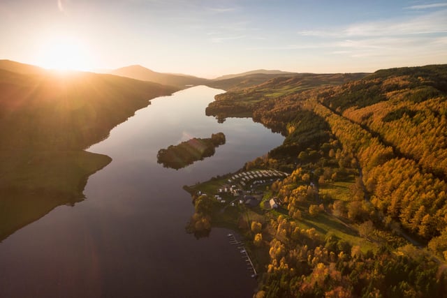 Perthshire wears the new season crown. Top an afternoon of walking through Allean Forest, just west of Loch Tummel near Pitlochry, with a moment or two at Queens View where nature's beauty comes together so finely. PIC: Visit Scotland.