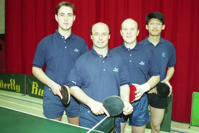 Sunderland Table Tennis players pictured in August 1993 at the Seaburn Centre. Can you spot someone you know?