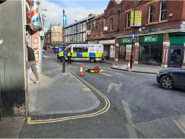 Cleveland Street has also been closed near to the Danum Hotel
