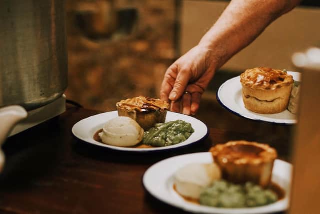 The business is famed for its homemade pie and mash.