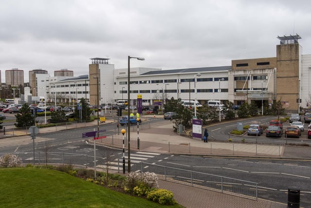 Edinburgh's Royal Infirmary has a specialist coronavirus intensive care unit..