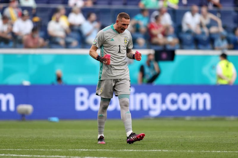 It might be a stretch to suggest that a 31-year-old with 47 international caps to his name is a "breakout star", but there's no denying that Olsen's displays for Sweden this tournament have done his reputation a world of good. A free agent after being released by Everton, any side looking for a rock steady deputy between the sticks could do a whole lot worse than the experienced stopper. 

(Photo by Lars Baron/Getty Images)