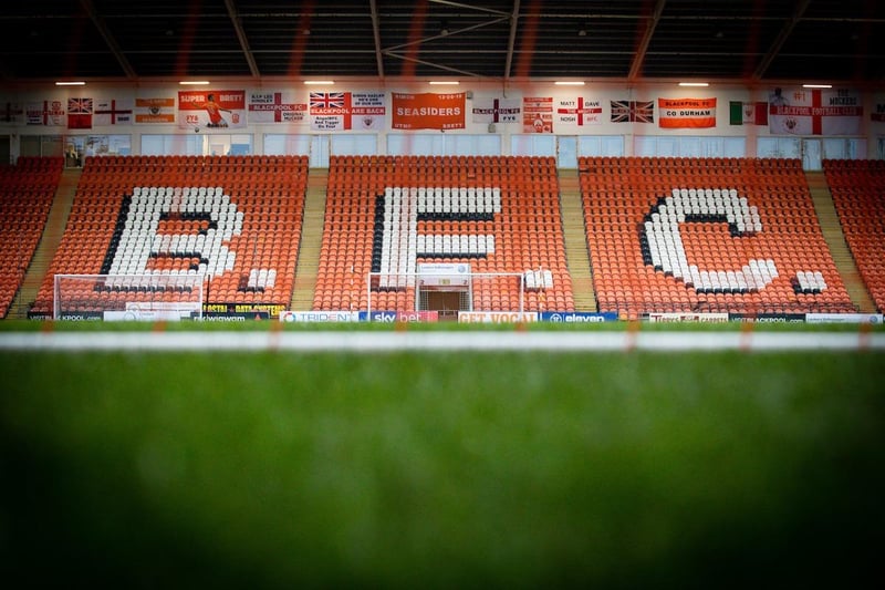 Average attendance at Bloomfield Road is 11,240.