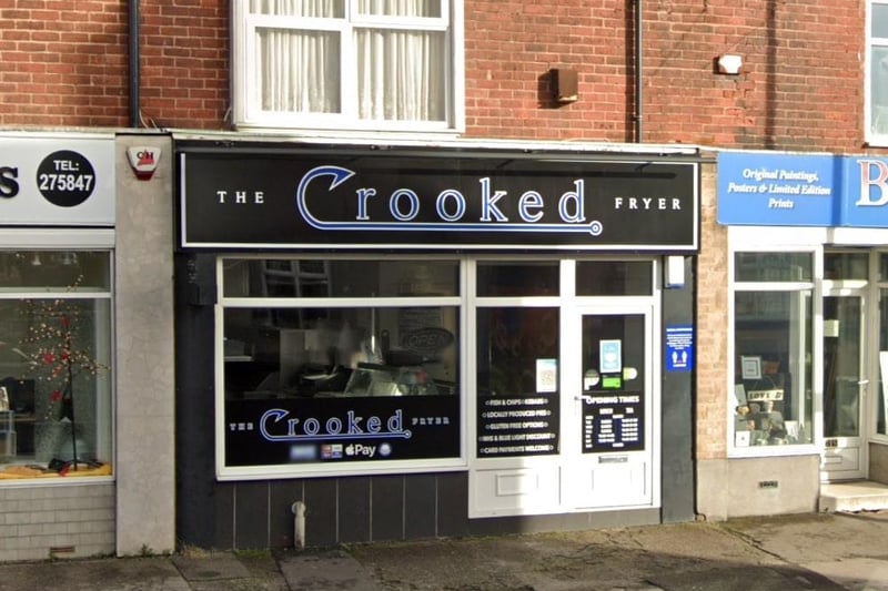 Crooked Fryer Fish & Chips on Newbold Road was ranked at number 11.