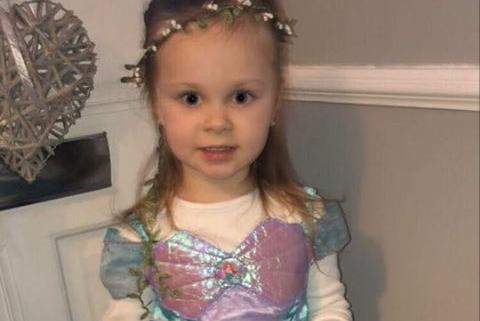 Olivia Hansford, 5, from Portsmouth was dressed as the singing mermaid for World Book Day.