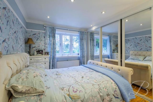 The second bedroom is also a good size, but it benefits most from mirrored, sliding wardrobes. There is a central-heating radiator and a window to the back of the property too.