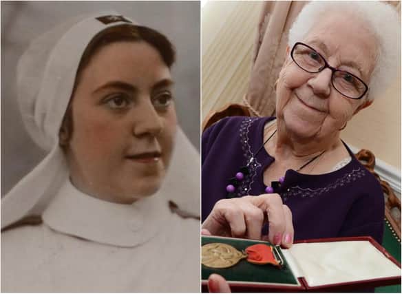 Doris Kitching, who has died at the age of 100, was a nurse in World War Two.