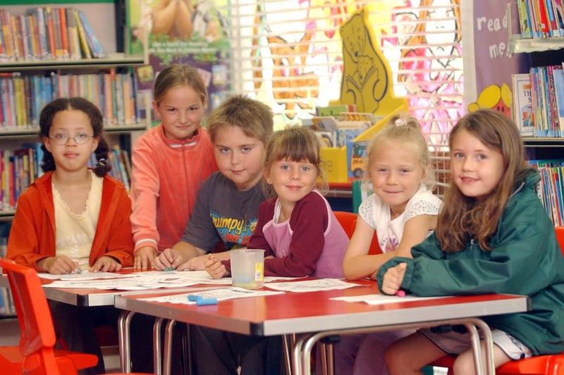 The Seaton Library Reading Club in 2004. Were you a member?