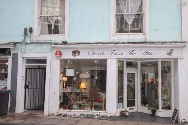 A double fronted shop premises opposite Berwick town hall.

Price: £75,000
Contact: Aitchisons Property Centre, Berwick

Picture: Right Move