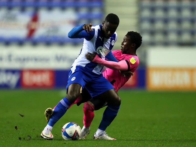 A regular in the Wigan team, Massey was one of the standout performers in Paul Cook’s promotion winning team in 2018. Spells at Colchester and Leyton Orient saw the winger score 23 goals in four seasons, However the goals have dried up for the 28-year-old and he hasn’t scored since 2019. Was a Pompey transfer target under Cook.
 Picture: Lewis Storey/Getty Images