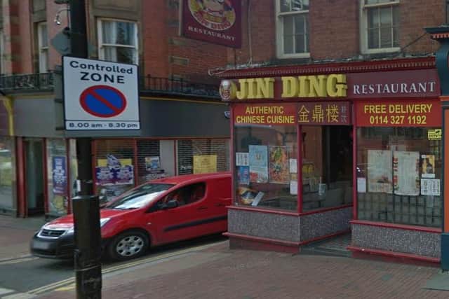 Jin Ding restaurant, Glossop Road, Sheffield