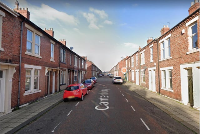 On Canterbury Street, four properties were sold at an average of £51,250.